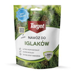 Nawóz do iglaków w proszku (rozpuszczalny) – zapobiega brązowieniu igieł – 150 g Target