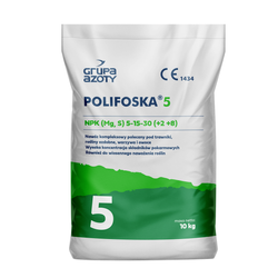 Polifoska Plus nawóz uniwersalny do warzyw, owoców i trawnika – 10 kg Grupa Azoty