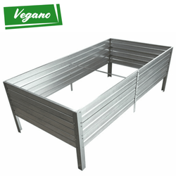 Warzywniak – podwyższona grządka – ocynk 150 x 75 x 30 cm Vegano