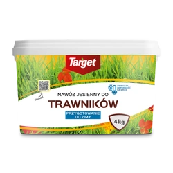 Nawóz jesienny do trawników przygotowujący do zimy – 4 kg Target