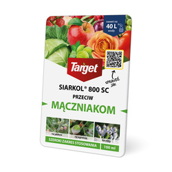 Siarkol 800 SC zapobiega chorobom krzew i krzewów, róży oraz roślin ozdobnych – mączniak – 100 ml Target