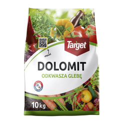 Dolomit w proszku – nawóz do odkwaszania gleby z mikroelementami – 10 kg Target