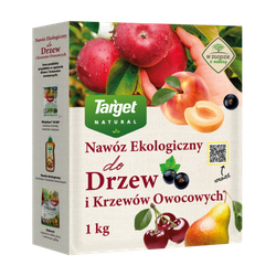 Ekologiczny nawóz do drzew i krzewów owocowych wspierający owocowanie – 1 kg Target