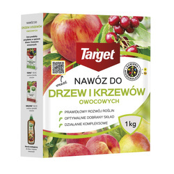 Nawóz do drzew i krzewów owocowych z mikroelementami – 1 kg Target