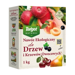 Ekologiczny nawóz do drzew i krzewów owocowych wspierający owocowanie – 1 kg Target