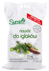 Nawóz do iglaków (worek) 10+2 kg Gratis Optymalny Skład (12 kg) – Sumin