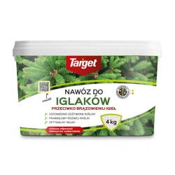 Nawóz do iglaków przeciw brązowieniu igieł – 4 kg Target