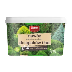 Nawóz do iglaków i tui z mączką bazaltową – zwiększa odporność roślin – 4 kg Target