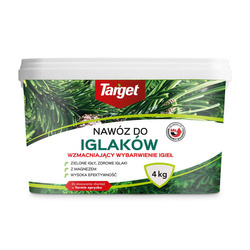 Nawóz do iglaków wzmacniający wybarwienie igieł z magnezem – 4 kg Target