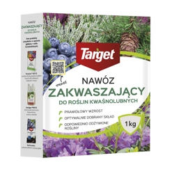 Nawóz zakwaszający do roślin kwaśnolubnych – borówek, iglaków, hortensji, wrzośców, azalii – 1 kg Target