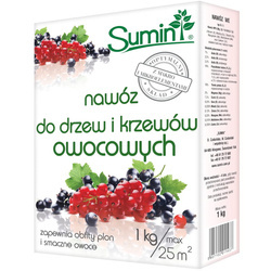 Nawóz do drzew i krzewów owocowych – 1 kg Sumin