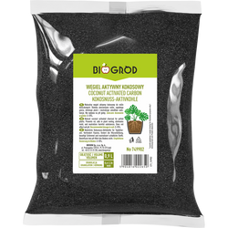 Węgiel aktywny kokosowy do roślin – 0,9 l Biogród