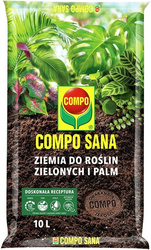 Ziemia do roślin zielonych i palm – 10 l Compo