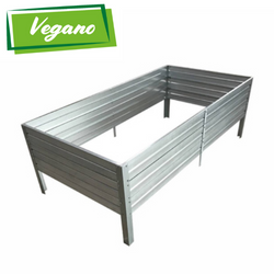 Warzywniak – podwyższona grządka – ocynk 150 x 75 x 30 cm Vegano