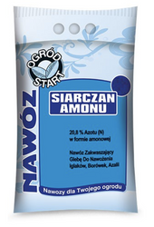 Siarczan amonu – nawóz do warzyw strączkowych  i innych – 2 kg Ogród Start