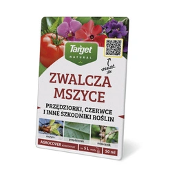 Agrocover na szkodniki roślin domowych – mszyce, przędziorki, miseczniki, mączniki, wciornastki – 50 m l Target