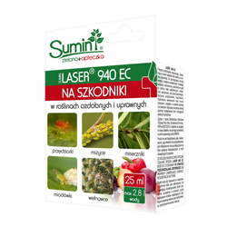 Laser 940 EC na szkodniki w warzywach i roślinach ozdobnych – 25 ml Sumin