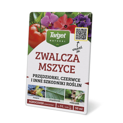 Agrocover na szkodniki roślin domowych – mszyce, przędziorki, miseczniki, mączniki, wciornastki – 50 m l Target