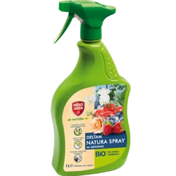 Deltam Natura Spray na szkodniki – mszyce, przędziorki, wełnowce, wciornastki, skoczki, gąsienice ćmy bukszpanowej – 1 l Protect Garden