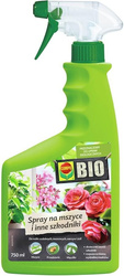 BIO Spray do roślin ozdobnych, warzyw i owoców – na mszyce i inne szkodniki – 750 ml Compo