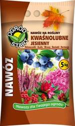 Nawóz jesienny do roślin kwaśnolubnych – do borówek, wrzosów, iglaków, hortensji, żurawiny – 5 kg Ogród Start