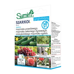 Siarkol 800 SC zwalcza mączniaka – 50 ml Sumin