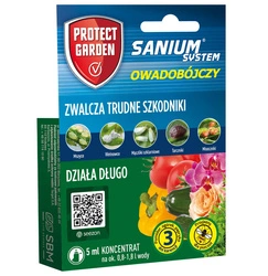 Sanium System – Zwalcza Trudne Szkodniki Roślin – 5 ml Protect Garden