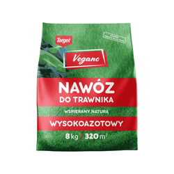 Wysokoazotowy Nawóz Do Trawnika – Wspierany Naturą – 8 kg Vegano