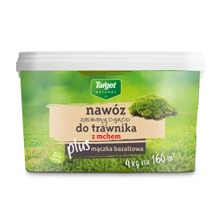Nawóz do trawnika z mchem – z mączką bazaltową – 4 kg Target