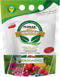 Nawóz Granulowany Plonar Active Uniwersalny – Zastępuje Obornik – 3 kg Ekodarpol