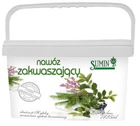 Nawóz zakwaszający do borówek, iglaków, hortensji – 2,5 kg Sumin