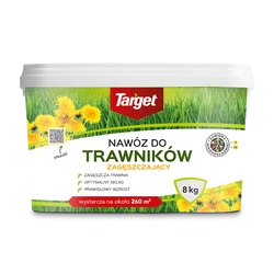 Nawóz do trawnika zagęszczający murawę – 8 kg Target