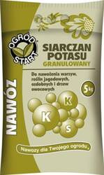 Siarczan potasu – nawóz granulowany warzyw, drzew i krzewów owocowych – 5 kg Ogród Start