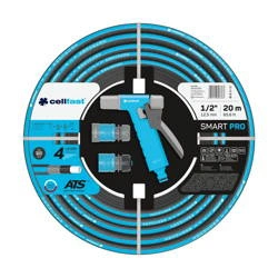 Zestaw SMART PRO – Wąż 20 m + Zraszacz + Przyłącza – 13-490 Cellfast