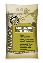 Siarczan potasu – nawóz granulowany warzyw, drzew i krzewów owocowych – 2 kg Ogród Start