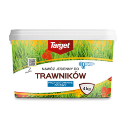 Nawóz jesienny do trawników przygotowujący do zimy – 4 kg Target