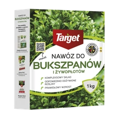 Nawóz do bukszpanów i żywopłotów – z mikroelementami – 1 kg Target