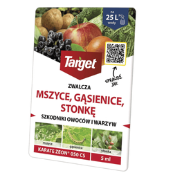 Karate Zeon 050 CS – Zwalcza Szkodniki Roślin – 5 ml Target