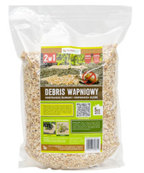 Debris Wapniowy 2w1 – Na ślimaki i Do Odkwaszania – 5 kg AlvanaEko