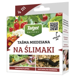 Miedziana Taśma Odstraszająca Ślimaki – 4 m Target