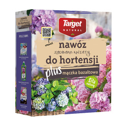 Nawóz do hortensji z mączką bazaltową – zwiększa odporność roślin – 1 kg Target