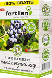 Nawóz wieloskładnikowy organiczny z wełną owczą – do owoców – 1,2 kg Fertilan L