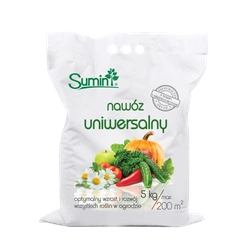 Nawóz uniwersalny do warzyw, owoców i trawnika – 5 kg (worek) Sumin