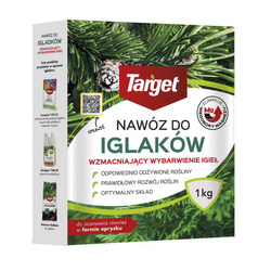 Nawóz do iglaków wzmacniający wybarwienie igieł z magnezem – 1 kg Target