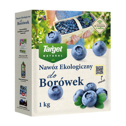 Ekologiczny nawóz do borówek wspierający plonowanie i rozwój korzeni roślin jagodowych – 1 kg Target
