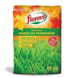 Nawóz jesienny do trawników – niska zawartość azotu – 25 kg Florovit