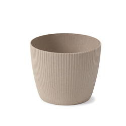 Osłonka Doniczka Ø110 mm Magnolia Eco Coffee Jumper – Latte – Lamela