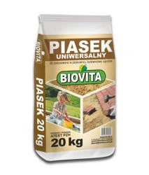 Piasek Uniwersalny – Z Atestem – 20 kg Biovita