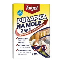 Pułapka Lep Na Mole Kuchenne i Ubraniowe – 2 szt. Target
