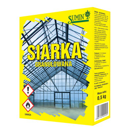 Siarka granulowana – do zakwaszania gleby i dezynfekcji szklarni – 500 g Ogród Start